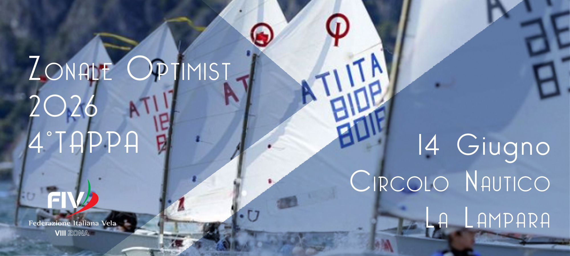 CAMPIONATO ZONALE OPTIMIST 2026 – 4^ TAPPA